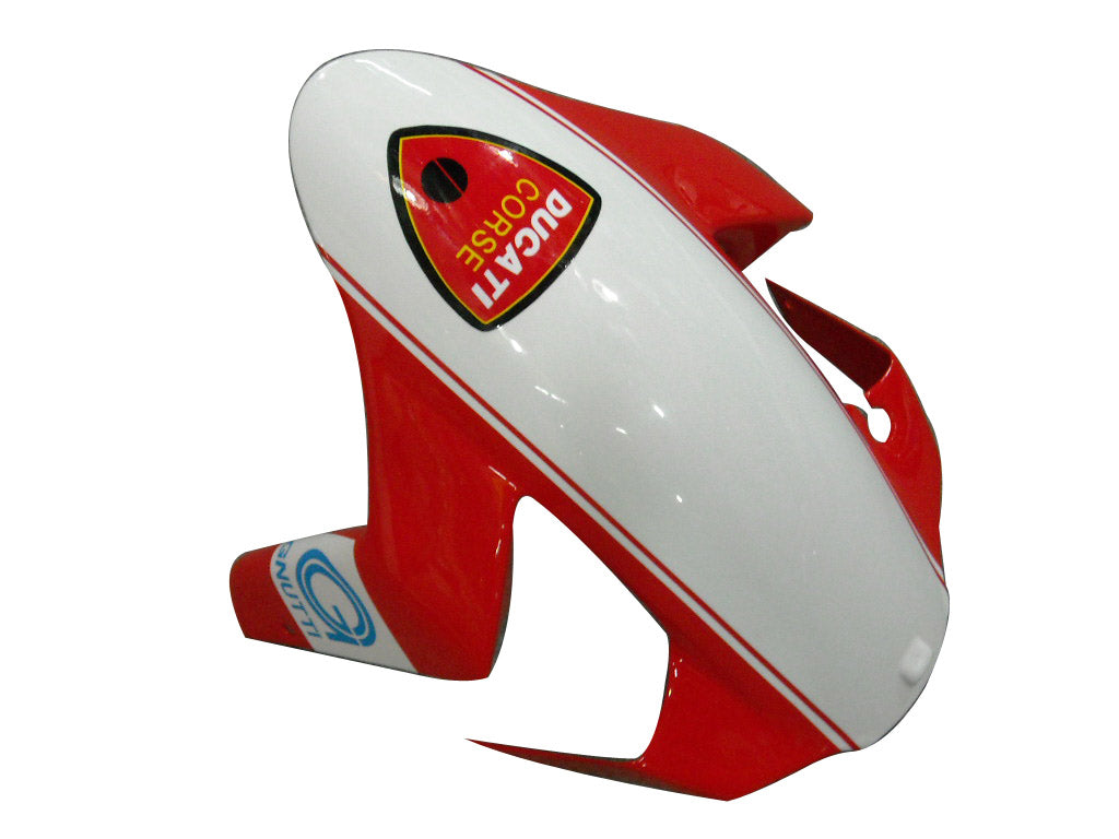 Carene per 2003-2004 Ducati 999 Red &amp; White Xerox Generico