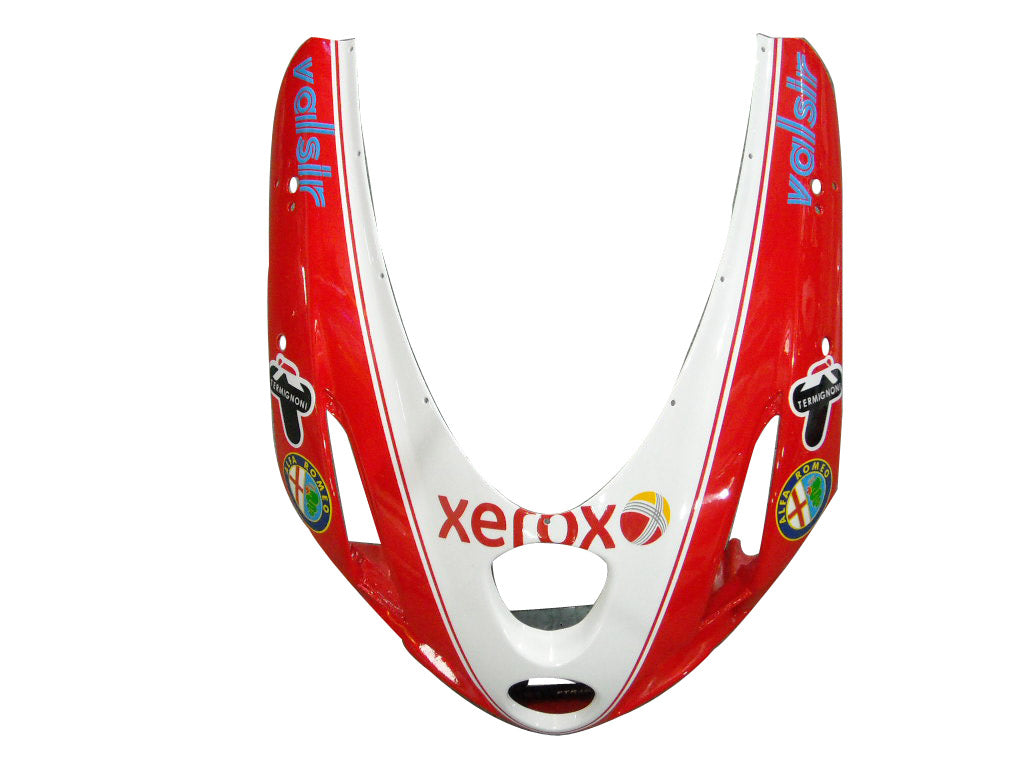 Carene per 2003-2004 Ducati 999 Red &amp; White Xerox Racing Generico