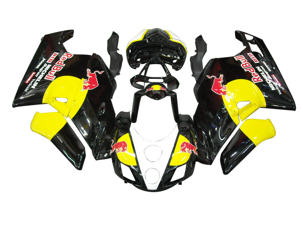 Carene per Ducati 999 Nero &amp; Giallo 2005-2006 Generico