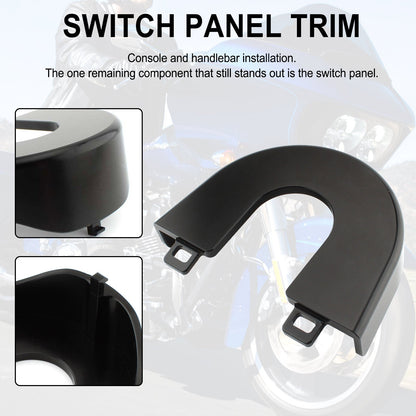 2015-2022 Touring Road Glide Rivestimento pannello interruttore di accensione in alluminio speciale