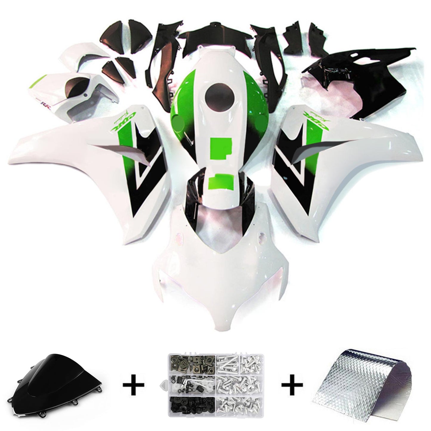 Amotopart Honda CBR1000RR 2008-2011 Kit carena Carrozzeria Plastica ABS