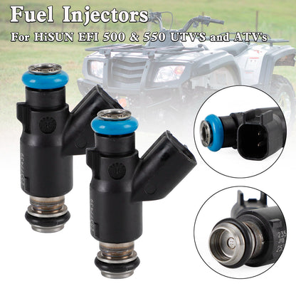 HiSun EFI UTV550 MSU500 HS500 28160355 Iniettore di carburante 16400-004C-0000 2 PZ