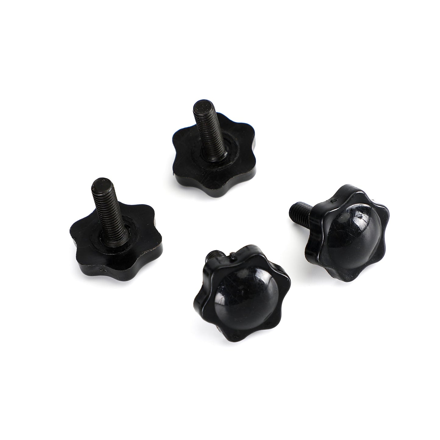 4Pcs Bisaccia Leva di Bloccaggio Bulloni e Dadi Kit Adatto Per Glide King Touring 96-19 Argento Generico