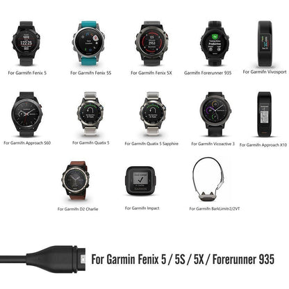 Cavo di ricarica USB Cavo adatto per Garmin Fenix 5 5S 5X Vivoactive 3 Vivosport