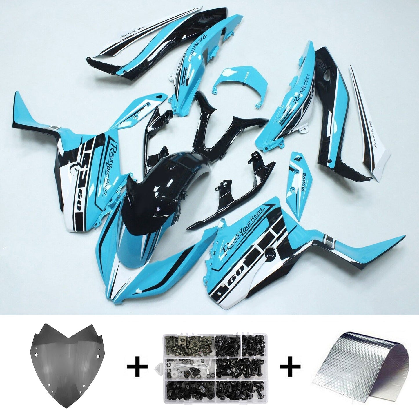 Kit carenatura Yamaha XMAX 125 250 300 2017-2022 #108