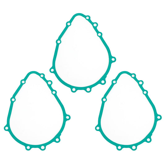 3 Guarnizione coperchio statore generatore per 05-06 Kawasaki ZX6R Ninja ZX6RR ZX636 ZX600