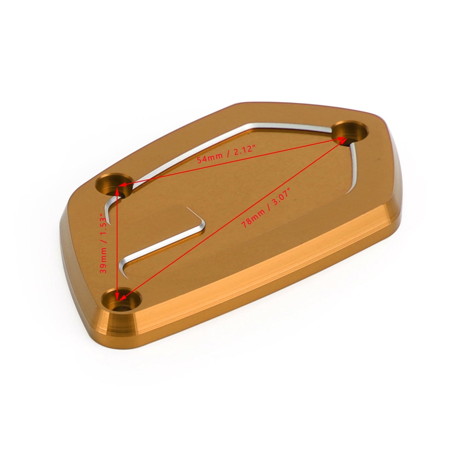 Tappo Serbatoio Freno Anteriore CNC Per BMW F 750/850 GS F900 R/XR S1000 R/XR 15-2022 Generico