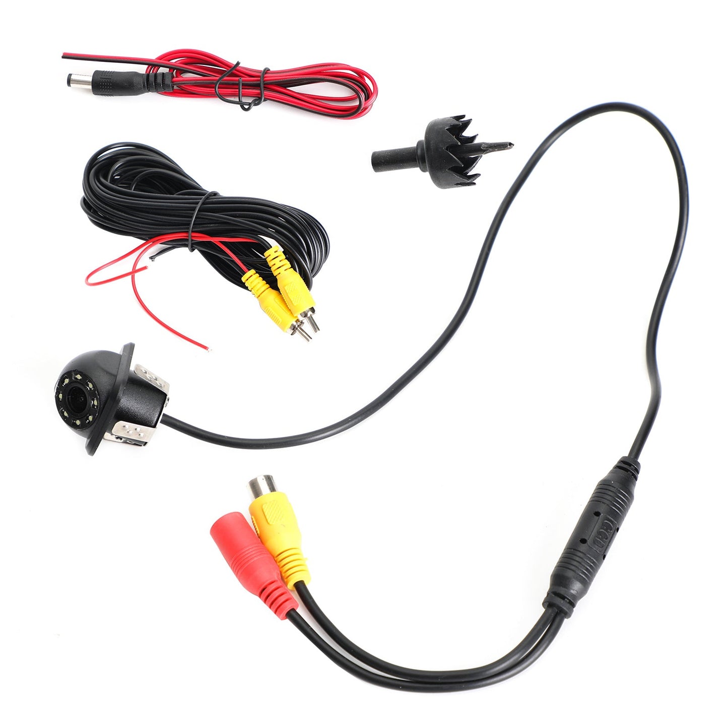 170 ¡ã HD CMOS Car Rear View Backup Telecamera retromarcia Visione notturna 8 LED Impermeabile