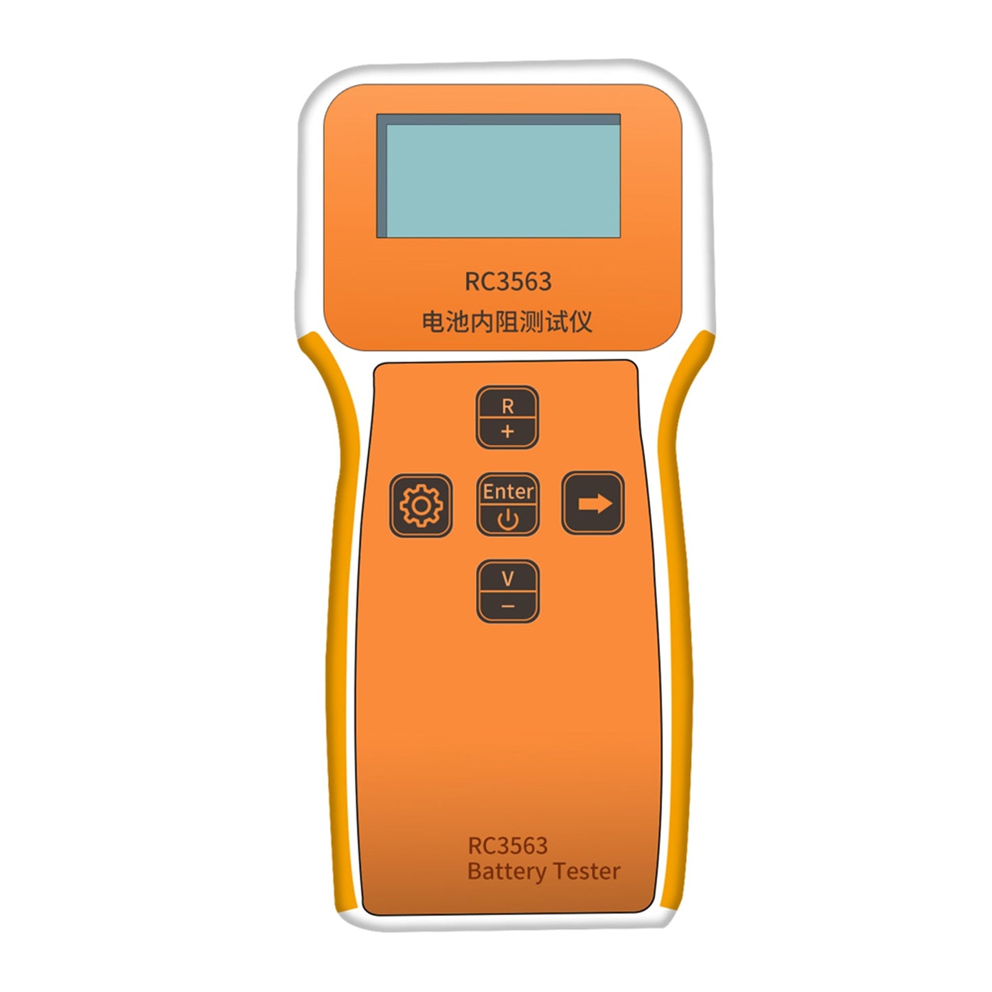 RC3563 Rilevatore del tester di tensione della resistenza interna del misuratore di tensione della batteria