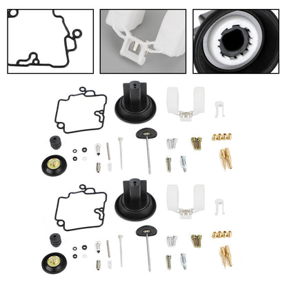 2X Carburatore Carb Rebuild Kit pompa di accelerazione adatta per KT CVK24 Scooter Racing Generico