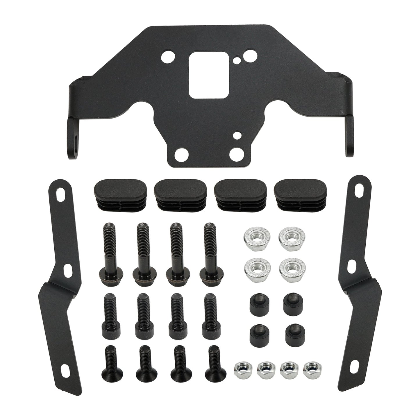 Portapacchi posteriore tubo Kawasaki Z 900 / Z900 SE 2017 - 2023 - Nero