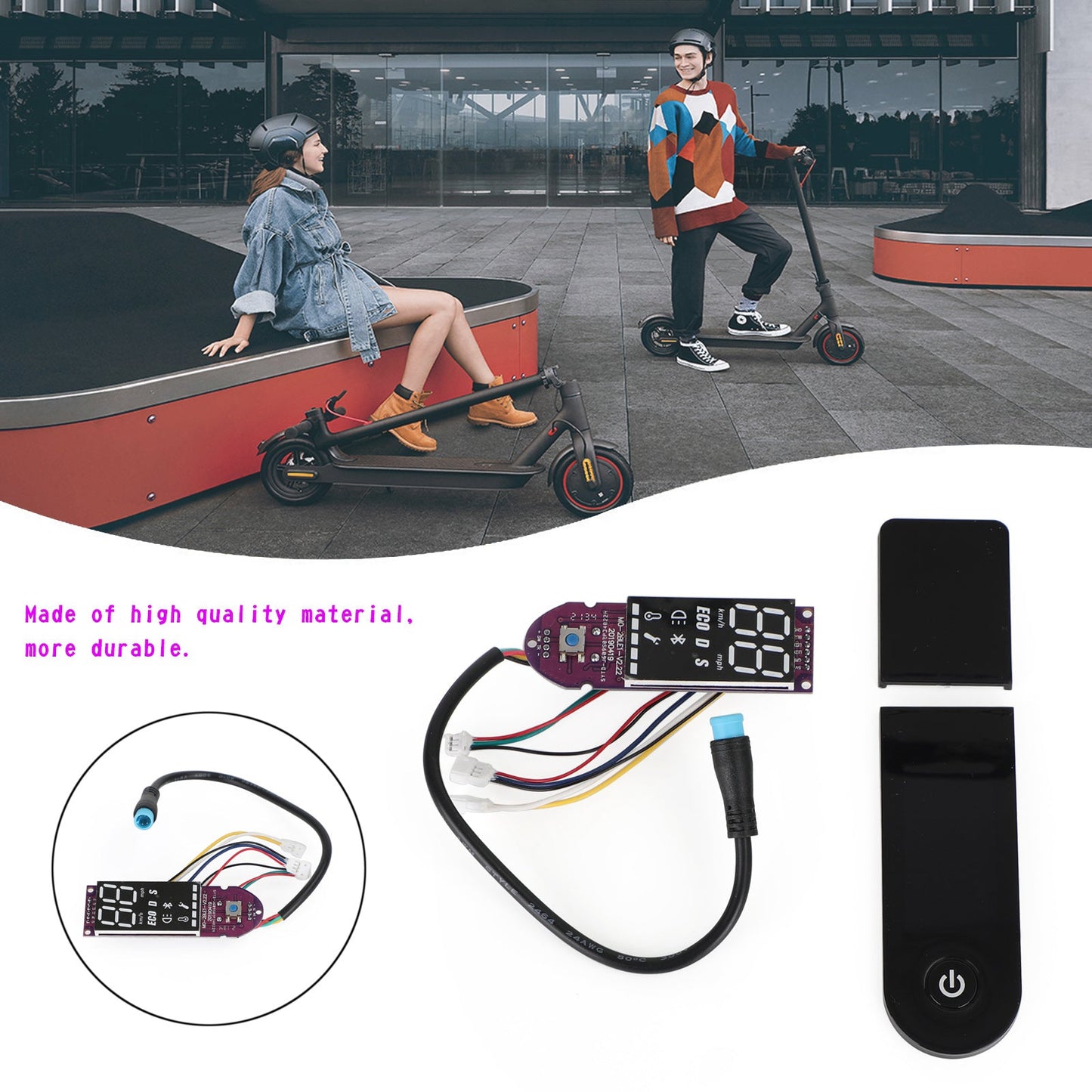 Parte di ricambio per scheda circuito scooter cruscotto Bluetooth per Xiaomi M365 PRO