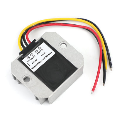 Impermeabile 12V/24V a 5V 3A 15W Step Down Regolatore convertitore di potenza DC/DC