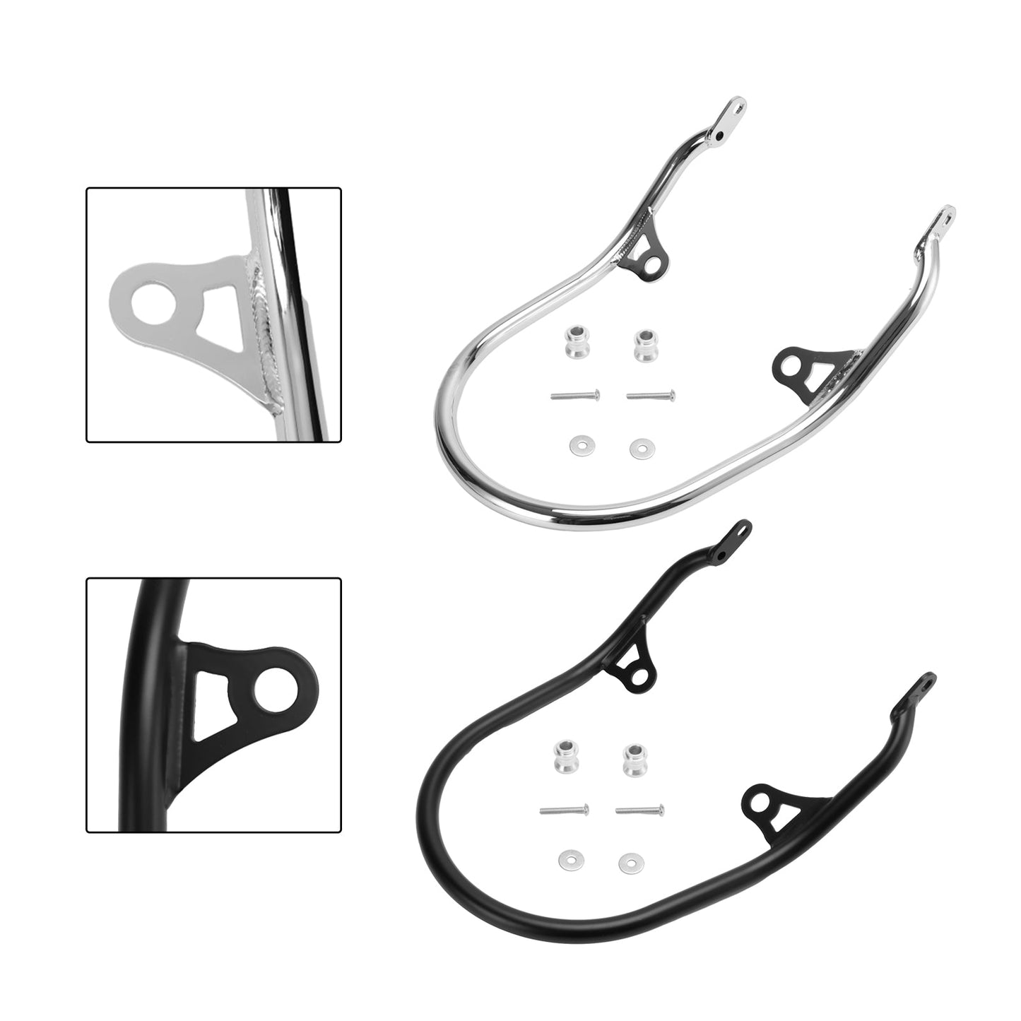 Supporto per bracciolo passeggero posteriore per moto Kawasaki Z900RS 2018-2025