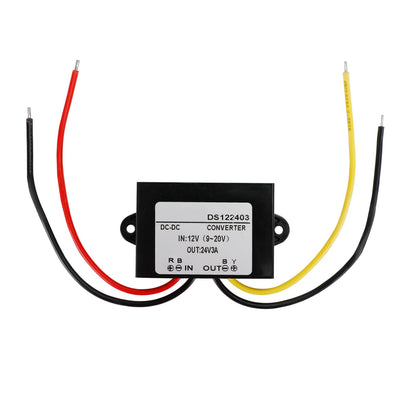 Convertitore step-up Boost DC-DC impermeabile da 12V a 24V Modulo di alimentazione per auto