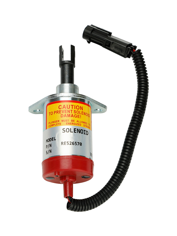 RE526570 Solenoide di arresto per John Deere 315 317 320 325 328 332 CT315 CT322 CT332