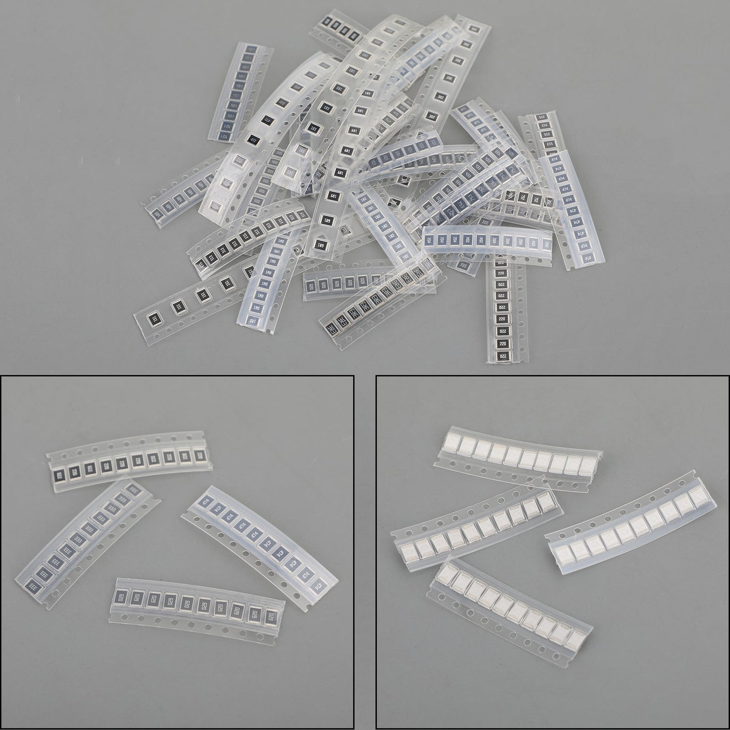 1210/2010/2512/1812 Kit resistori SMD assortiti 1R-1M Ohm 5% 33 valori
