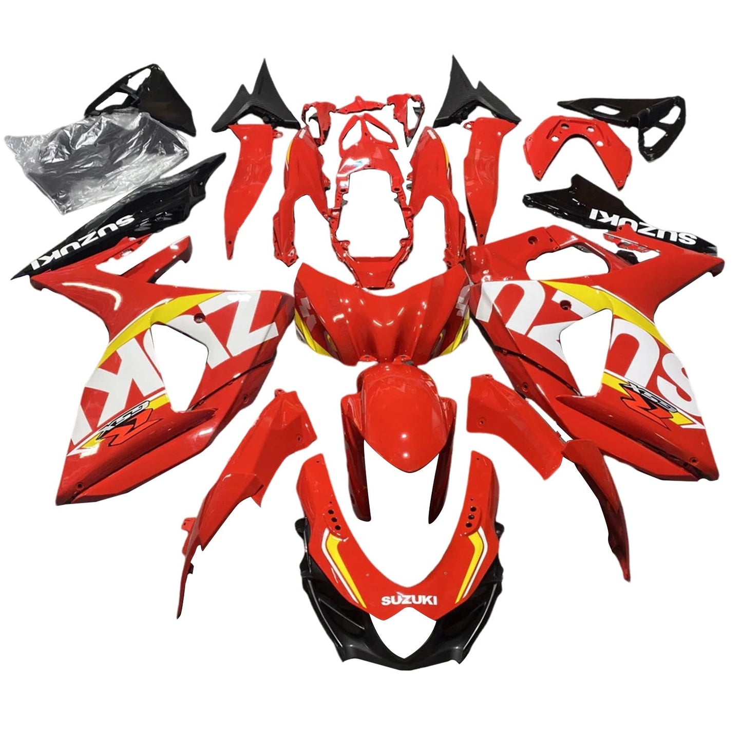 Kit carena iniezione Suzuki GSXR1000 K9 2009-2016 Carrozzeria in plastica ABS