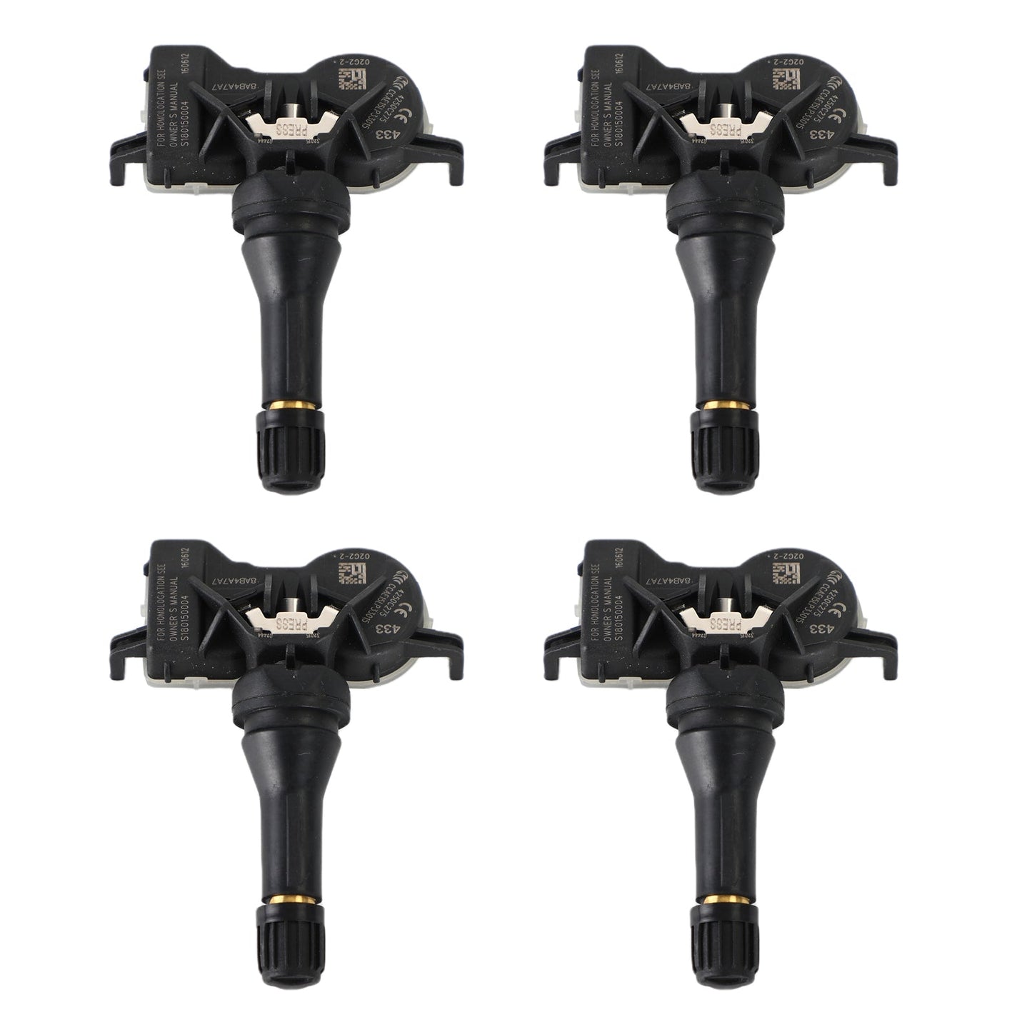 4 sensori di pressione pneumatici TPMS 4250C275 per Mitsubishi Attrage Mirage Pajero generico