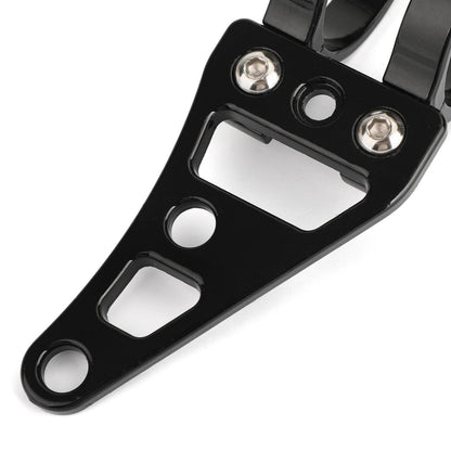 Le migliori offerte per Universal 41mm Headlight Mount Bracket Fork Ear Chopper Cafe Racer Black Generic