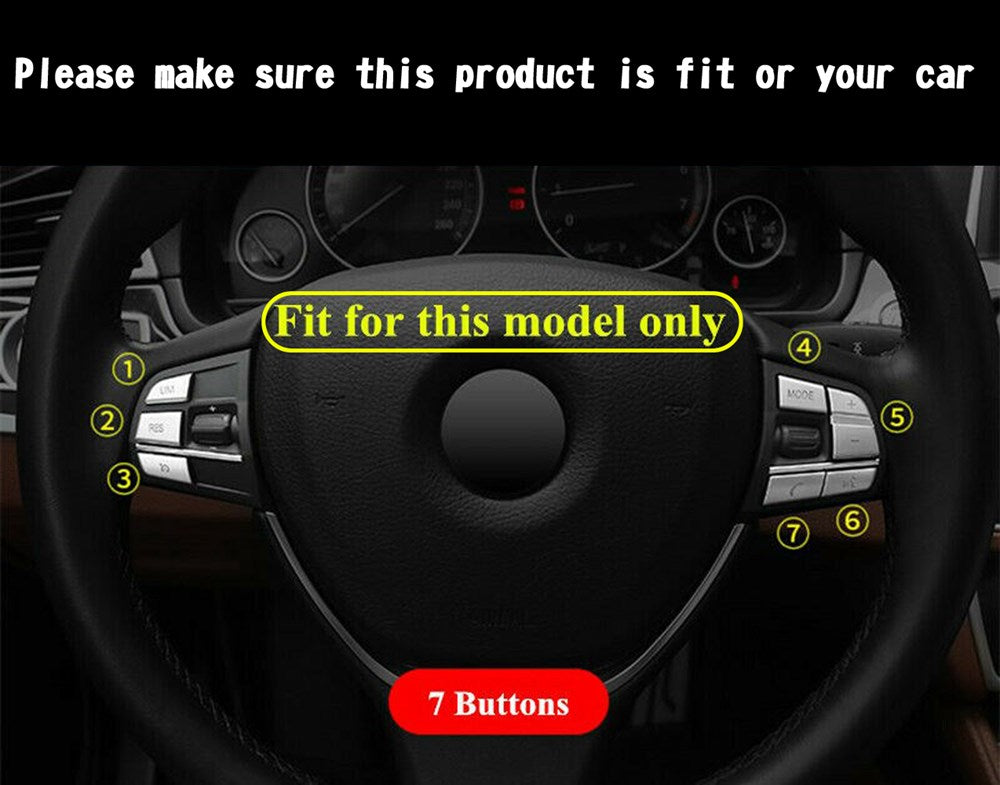 7 coprivolante interno per volante adatto per BMW X3 F25 £¨11-17£©X4 F26£¨14-17£© generico