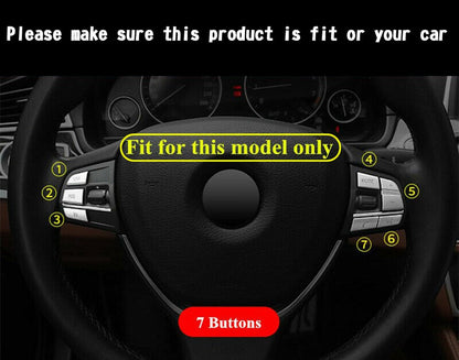 7 coprivolante interno per volante adatto per BMW X3 F25 £¨11-17£©X4 F26£¨14-17£© generico