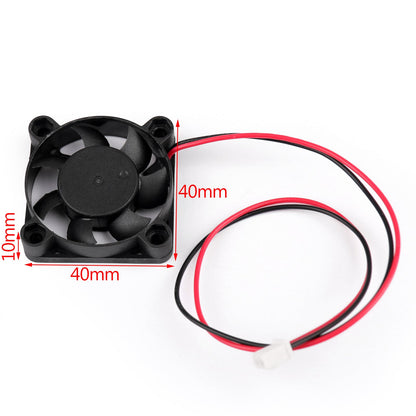 4Pcs DC Brushless Raffreddamento Ventola PC Computer 24V 4010s 40x40x10mm 0.15A 2 Pin Filo