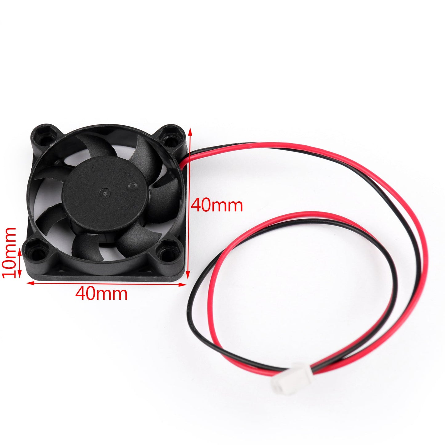 4Pcs DC Brushless Raffreddamento Ventola PC Computer 24V 4010s 40x40x10mm 0.15A 2 Pin Filo