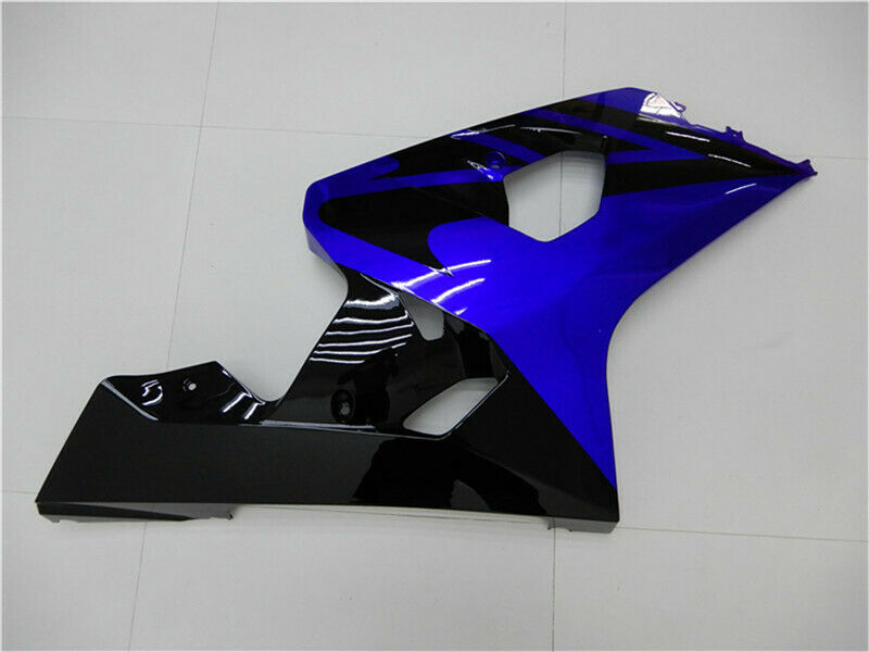 Amotopart Scaining Suzuki GSXR600 750 2004-2005 Kit di rivestimento nero blu nero