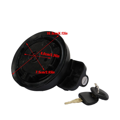 FYA00010024 Tappo serbatoio carburante per escavatore Hitachi EX120 EX200 EX220 con 2 chiavi