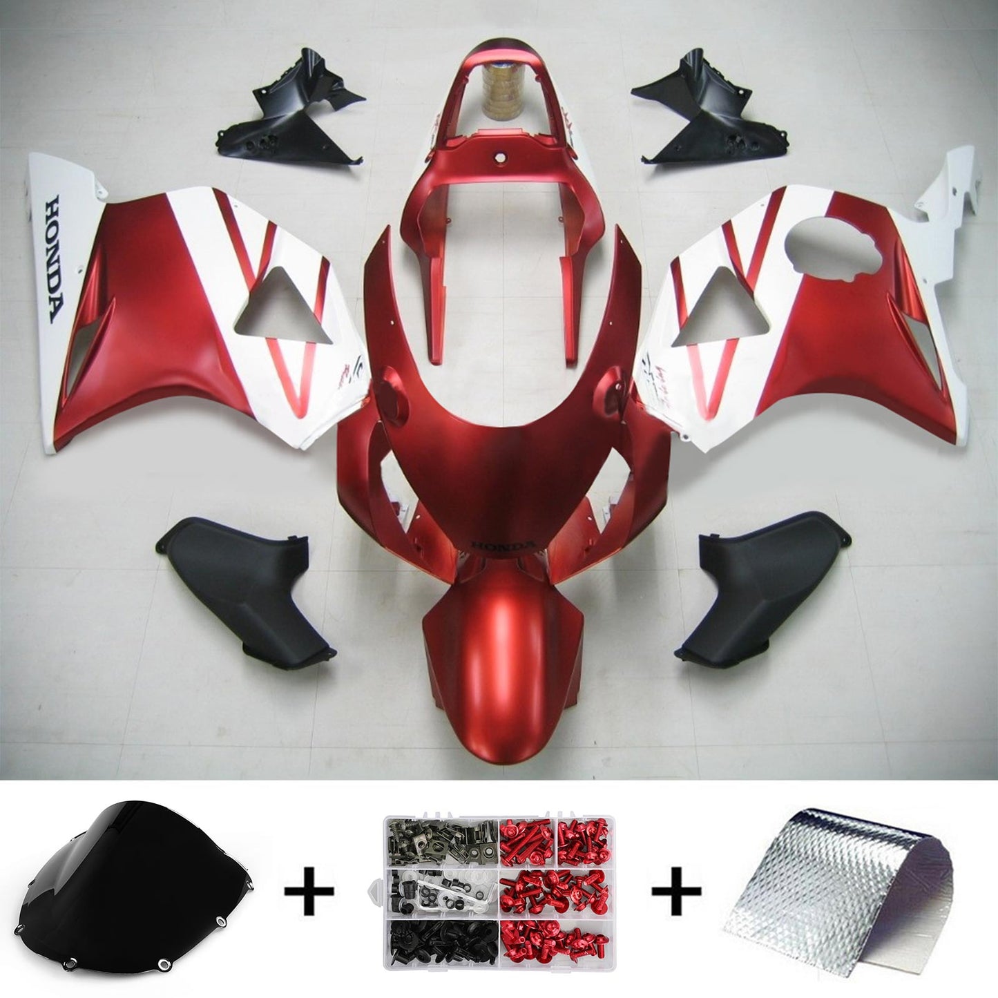 Amotopart Honda CBR954 2002-2003 Set di travestimento