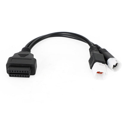 Connettore adattatore diagnostico OBD2 3 pin 4 pin 2in1 per moto Yamaha