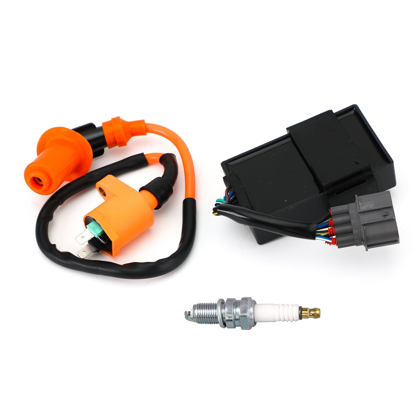Bobina accensione Candela CDI per Honda FourTrax 300 TRX300 TRX300FW 1998-2000 Generico