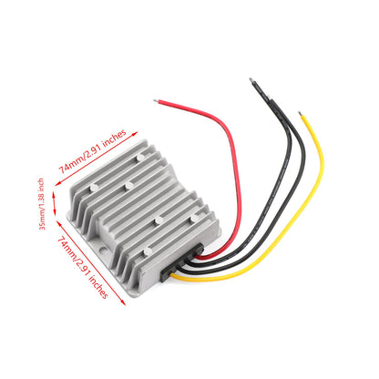 Stabilizzatore di tensione CC da 8-40 V a 12 V 6 A Regolatore di alimentazione per auto da 72 W Impermeabile