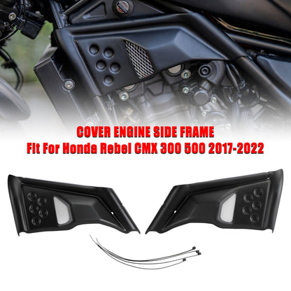 Honda Rebel CMX 300 500 2017-2022 Carena Protezione Carter Copertura Motore Lato Telaio