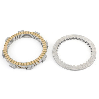 Kit Frizione ferro &amp; Dischi Frizione per Kawasaki KLF KLT 185 KMX125 200 1985-2002 Generico