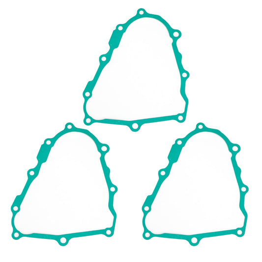 3 Guarnizione coperchio motore volano magnete lato sinistro per YAMAHA 2004-2013 YFZ450 ATV