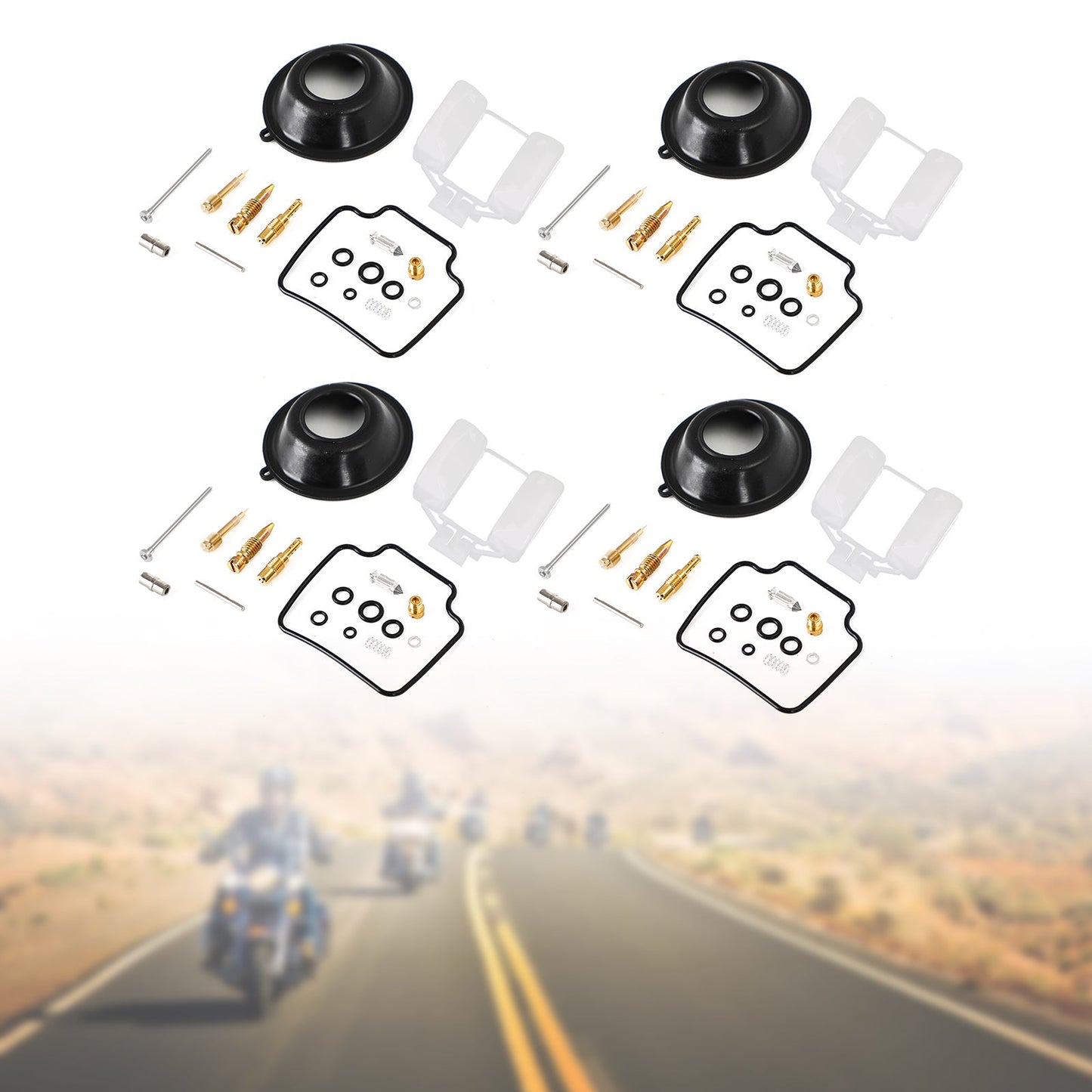 Kit di ricostruzione carburatore carburatore moto adatto per Honda NC36 CB400FOUR generico