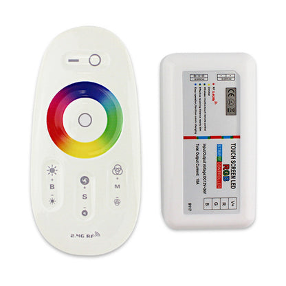 Telecomando 2.4G Touch RF Control per striscia luminosa a LED RGB DC 12-24V