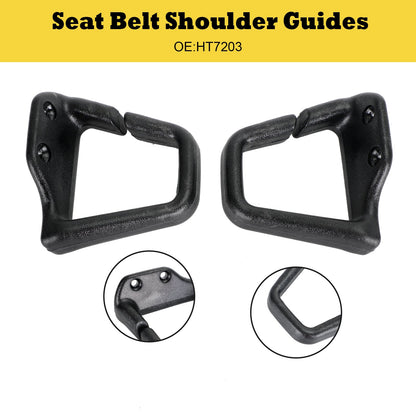 Guide per le spalle della cintura di sicurezza nere per Camaro Firebird Convertible generico 1993-2002