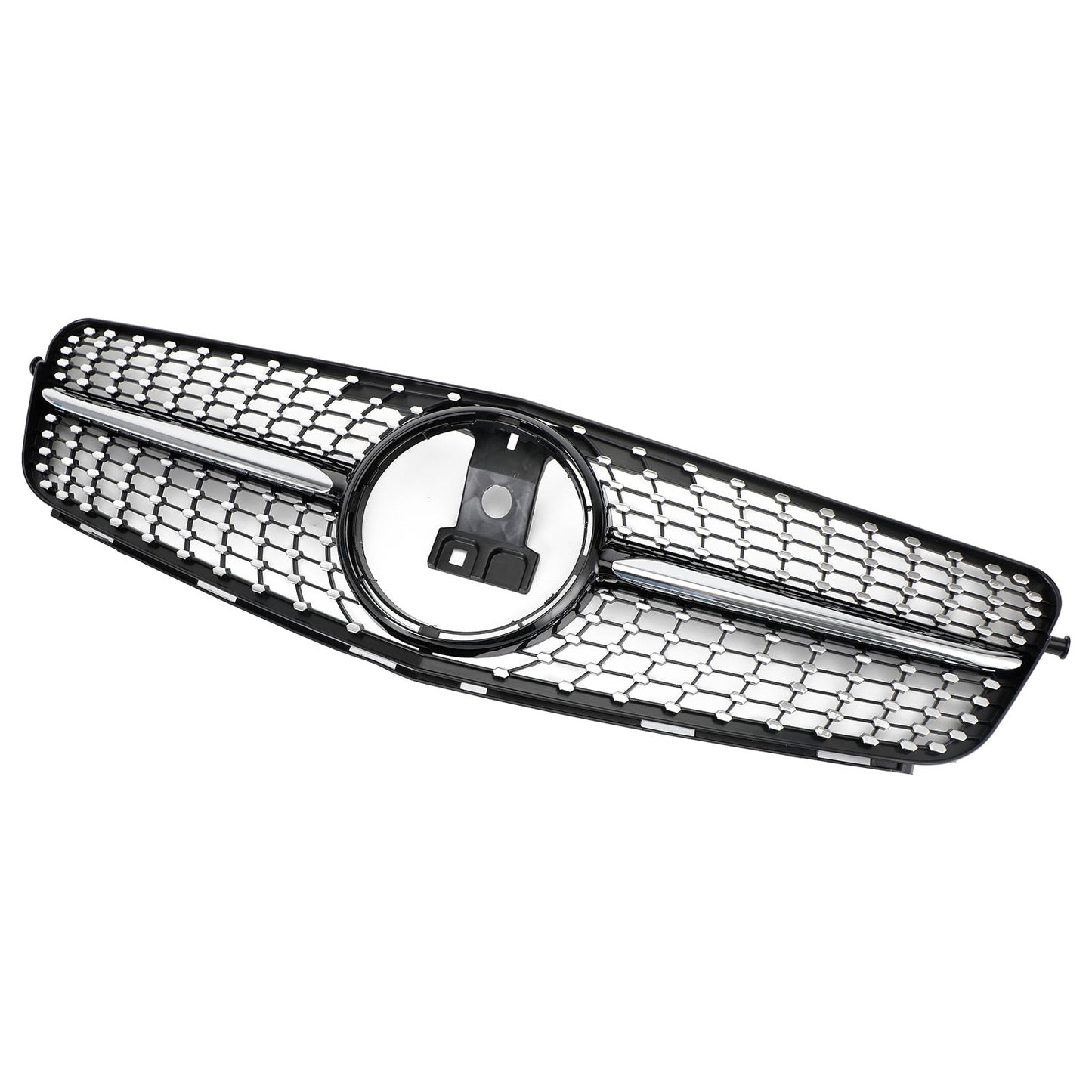 2008-2014 Classe C Benz W204 C300 C350 LED Diamond griglia paraurti anteriore griglia