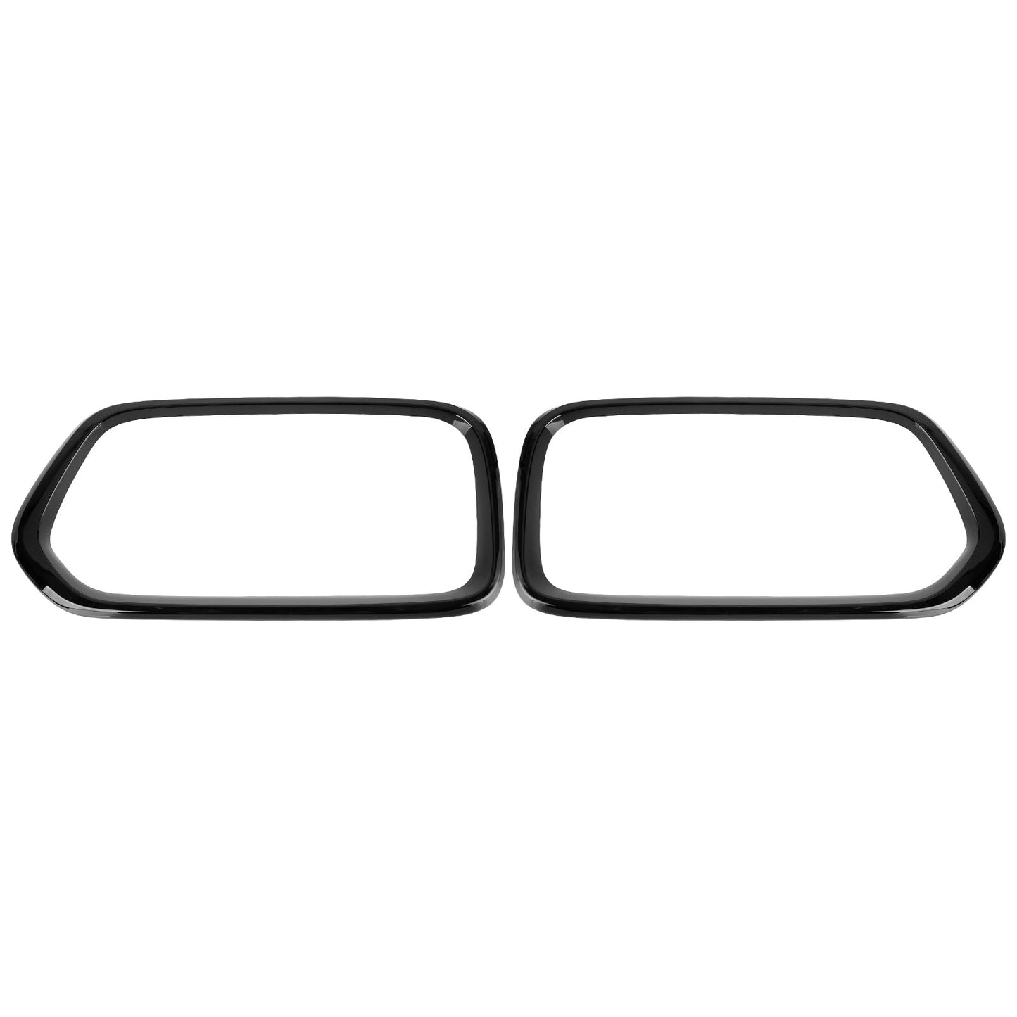 2018-2021 BMW X2 Serie F39 Rivestimento del telaio della griglia del paraurti anteriore nero lucido