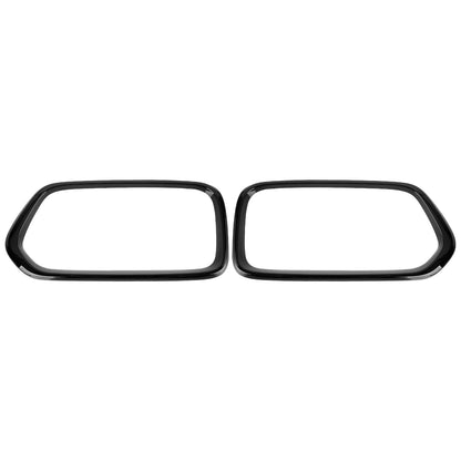 2018-2021 BMW X2 Serie F39 Rivestimento del telaio della griglia del paraurti anteriore nero lucido