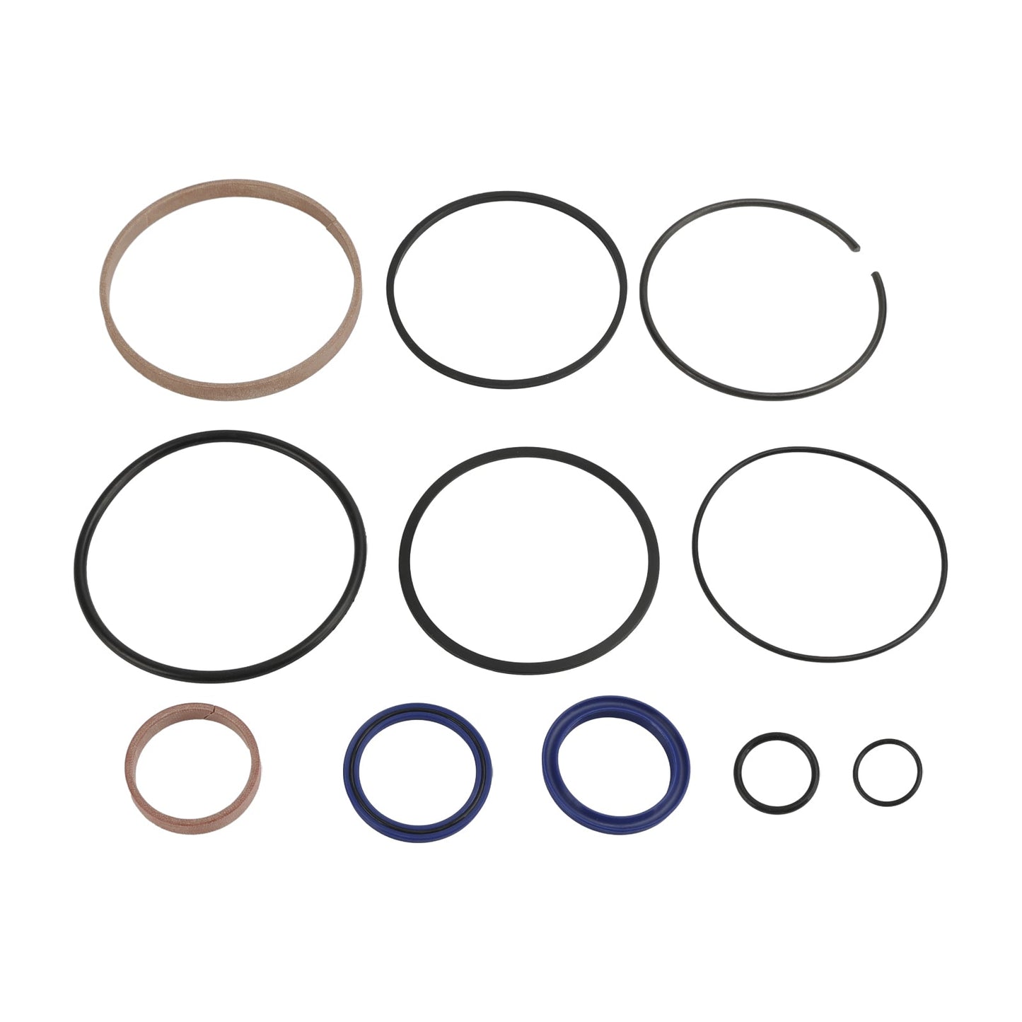 Kit di guarnizioni per ricostruzione spaccalegna idraulico per cilindro con stelo da 4,0" x cilindro con stelo da 1,75".
