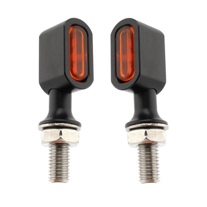 Indicatore di direzione a LED posteriore Mini E Mark per Sportster Touring Dyna Softail Generico