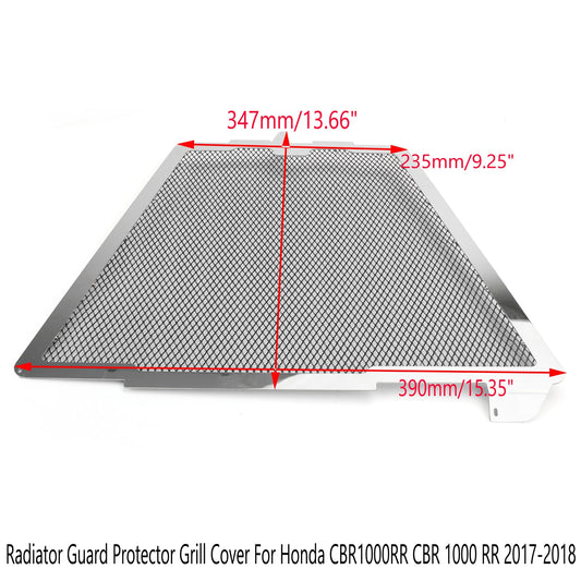 Griglia di protezione della protezione del radiatore per Honda CBR1000RR 2017-2018 Generico