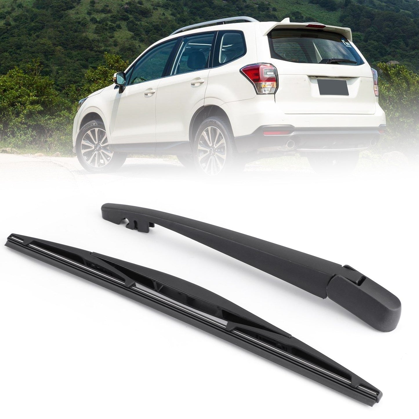 Braccio tergicristallo posteriore e lama per Subaru Forester Legacy Outback REP 86532SA070 Generico