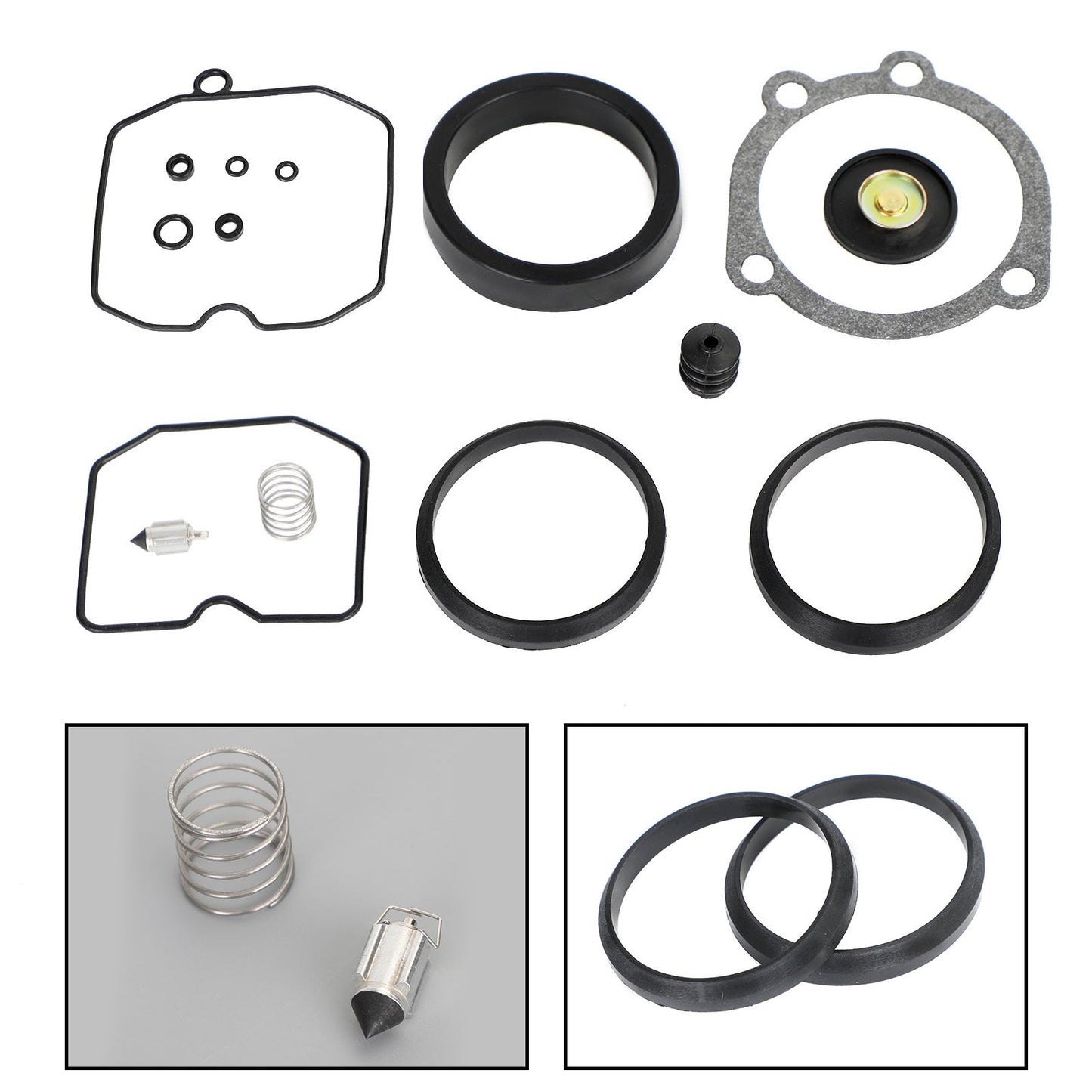 Carburatore Carb Rebuild Kit adatto per CV Type 1990-Up XL 883 1200 Softail Dyna Generic