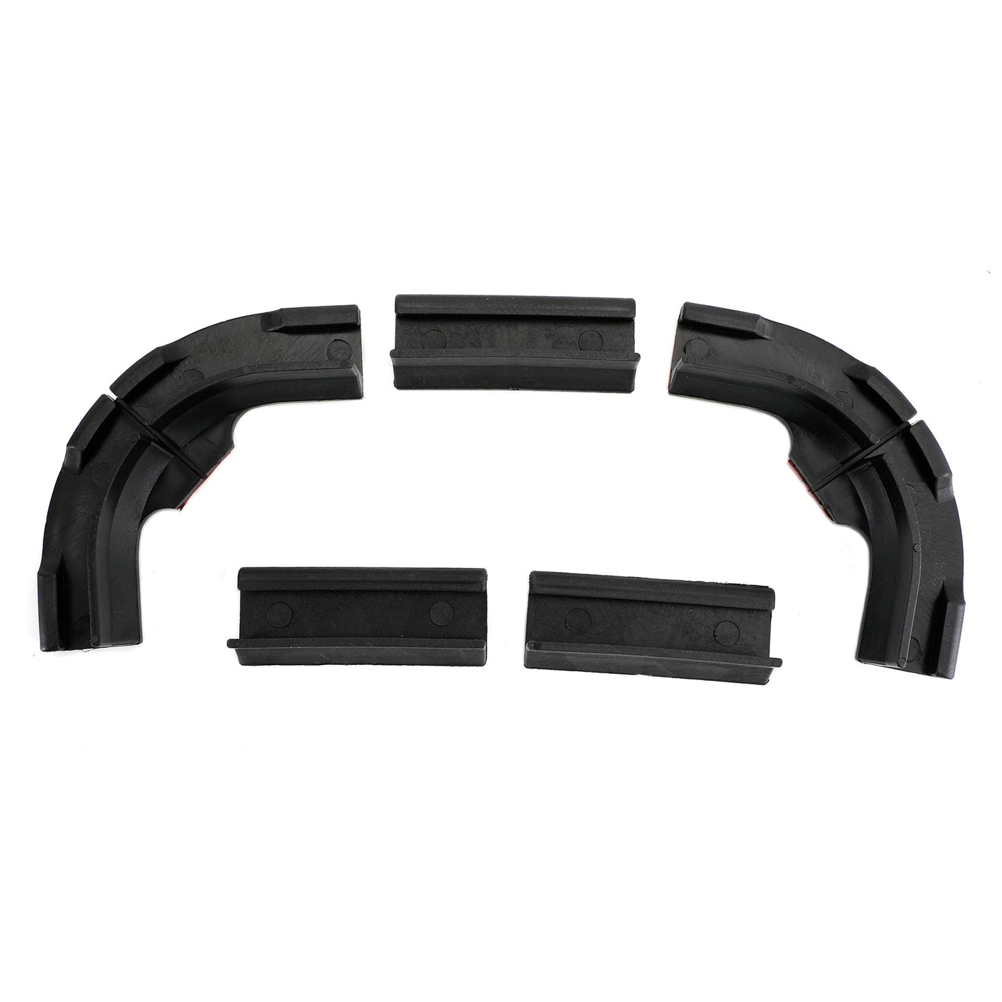 5 staffe generiche nere Hue Play Gradient Lightstrip Set di montaggio