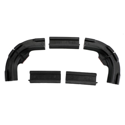 5 staffe generiche nere Hue Play Gradient Lightstrip Set di montaggio
